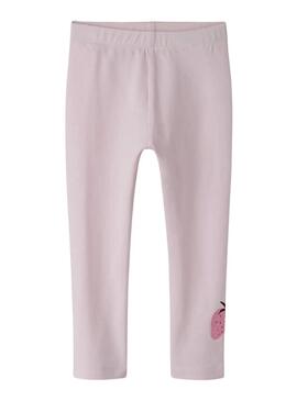 Leggings Name It Bilona pack de 2 rosa para menina.
