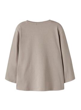 Camiseta Name It vintage bege para menino