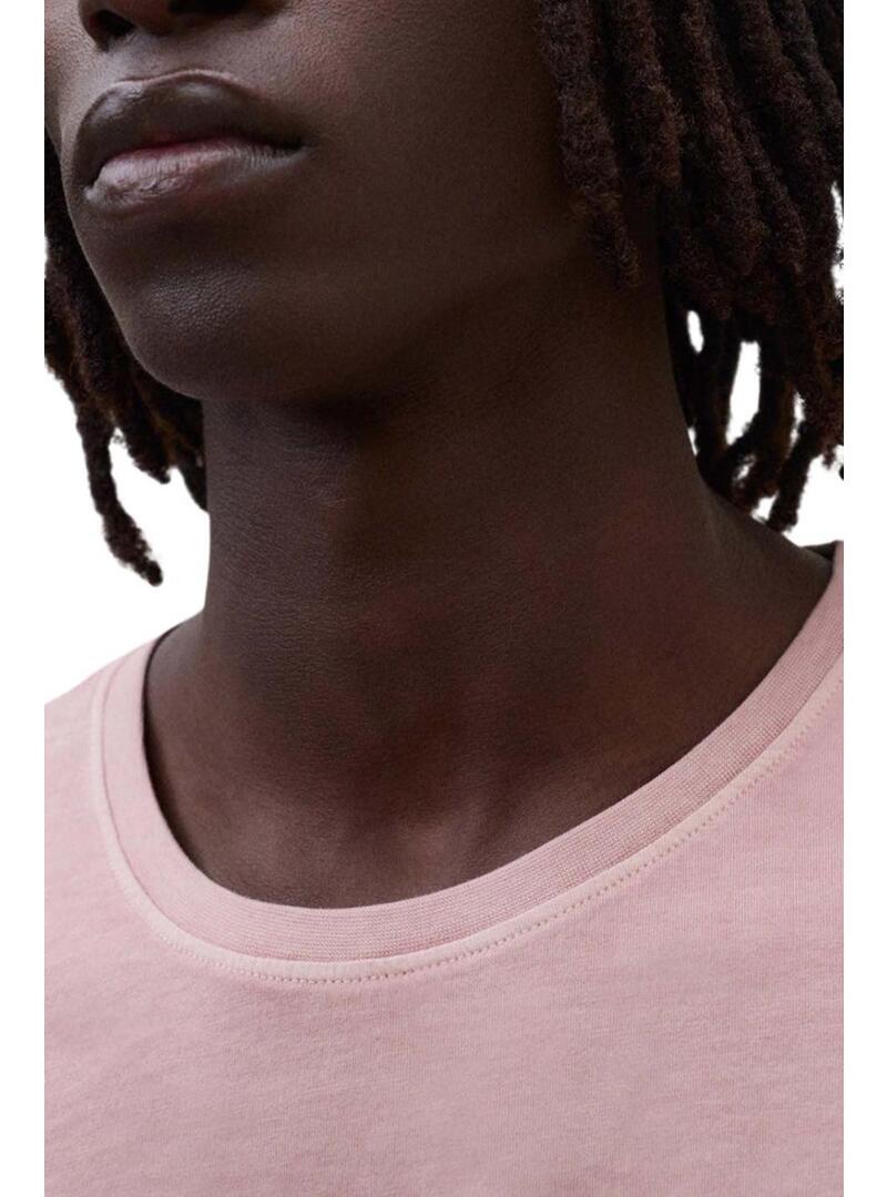 Camisa Ecoalf Vent rosa para homem.