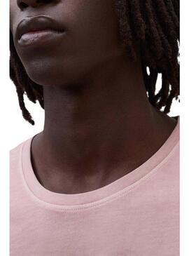 Camisa Ecoalf Vent rosa para homem.