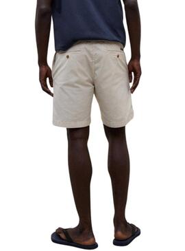 Shorts Ecoalf Ética bege para homens