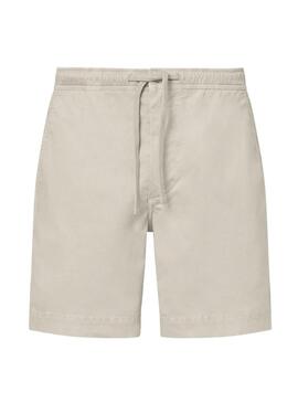 Shorts Ecoalf Ética bege para homens
