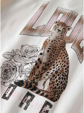 Moletom Name It love more cru para menina.