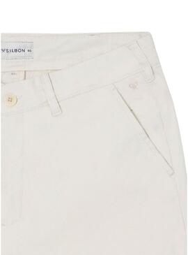 Calça chinesa de pedra Silbon para homem.