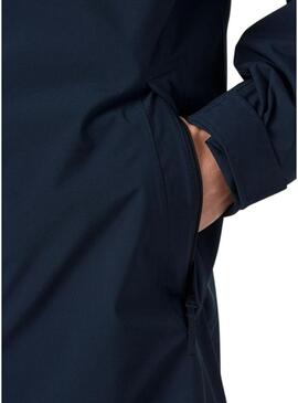 Capa de chuva Helly Hansen Brussel azul marinho para homens