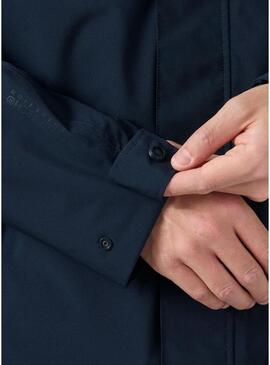 Capa de chuva Helly Hansen Brussel azul marinho para homens