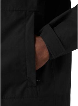 Casaco Helly Hansen City coach preto para homem