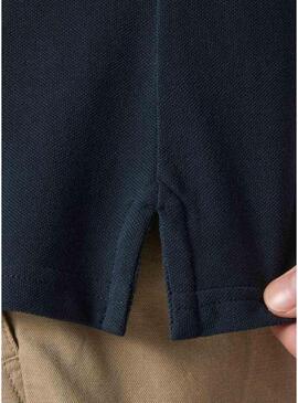 Camisa polo Helly Hansen Messina azul marinho para homem.