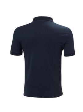 Camisa polo Helly Hansen Messina azul marinho para homem.