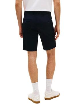 Bermudas Tommy Hilfiger Denton azul marinho para homens