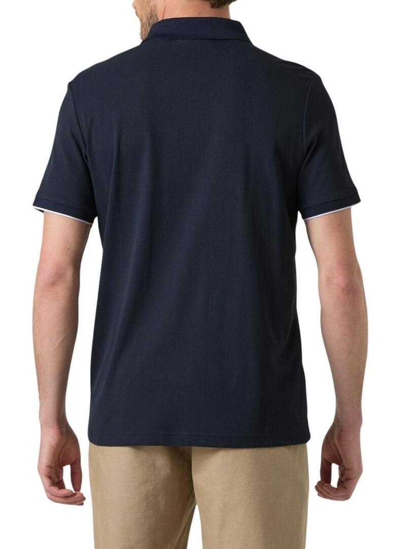 Camisa Polo Helly Hansen Ocean azul marino para homem.