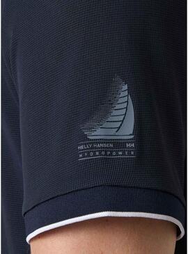 Camisa Polo Helly Hansen Ocean azul marino para homem.