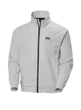 Jaqueta Helly Hansen HP Racing 3.0 cinza para homem.