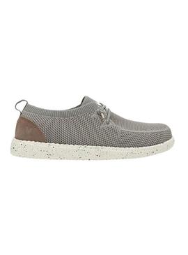 Sapatos Walkin Pitas Fly lavados em cinza taupe para homem