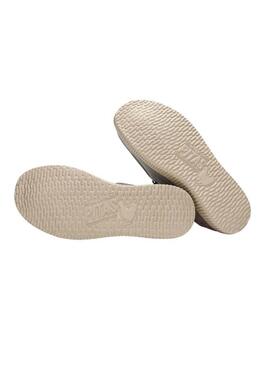 Sapatos Walkin Pitas Ledro cinza para homem.