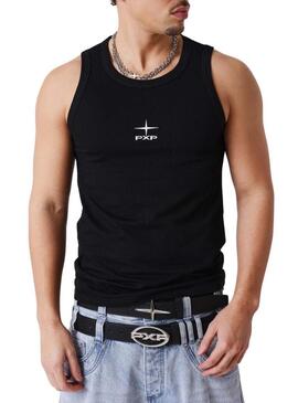 Camiseta Project x Paris Essential tank top preto para homem.