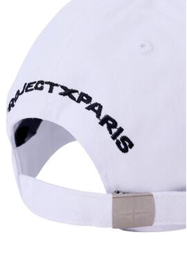 Boné Project x Paris Essentials branco para homem.