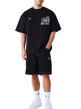 Bermudas Project x Paris Bandana preta para homem