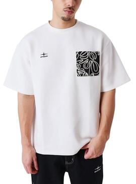 Camisa Project x Paris Bandana branca para homem.