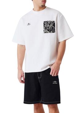 Camisa Project x Paris Bandana branca para homem.