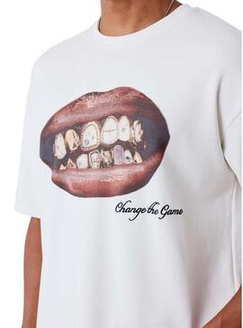 Camiseta Project x Paris GoldRush branca para homem.