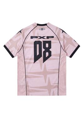 Camiseta Project x Paris Training rosa para homem.