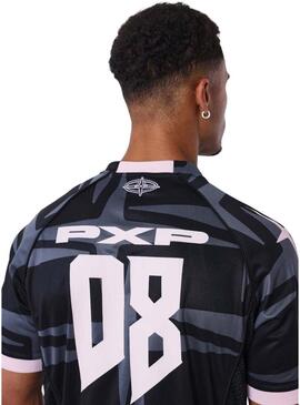 Camiseta Project x Paris Training preta para homem.
