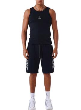 Projeto de Bermudas x Paris Evasion preto para homem