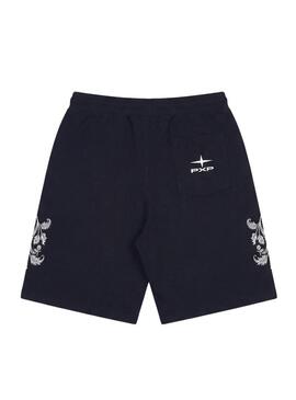 Projeto de Bermudas x Paris Evasion preto para homem