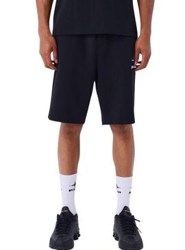 Projeto Bermudas x Paris Polaris preto para homens.