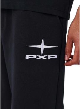 Projeto Bermudas x Paris Polaris preto para homens.