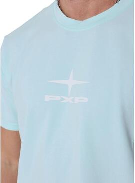 Camiseta Project x Paris Essentials ajustada turquesa para homem