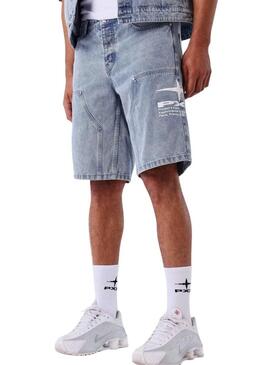 Calças curtas Project x Paris em denim Ideia para homem