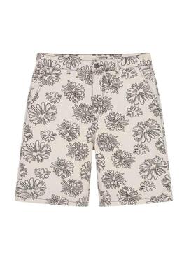 Calças curtas Project x Paris Street Bloom com estampa floral para homem.