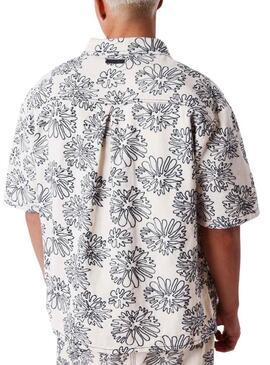 Camisa Project x Paris Street bloom estampado floral para homem.