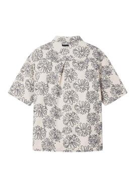 Camisa Project x Paris Street bloom estampado floral para homem.