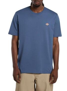 Camiseta Dickies Mapleton azul índigo para homem
