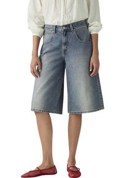 Shorts Levis Super Baggy Jort denim para mulher