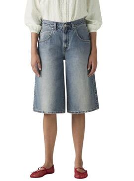 Shorts Levis Super Baggy Jort denim para mulher