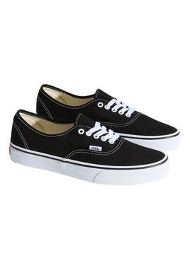 Sapatilhas Vans Authentic preto para mulher e homem.