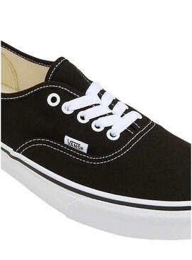 Sapatilhas Vans Authentic preto para mulher e homem.