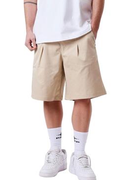 Shorts chinos Project x Paris Hustle beige para homem