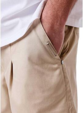 Shorts chinos Project x Paris Hustle beige para homem