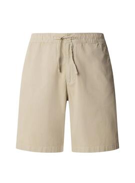 Bermudas Pepe Jeans Pull On bege para homem.