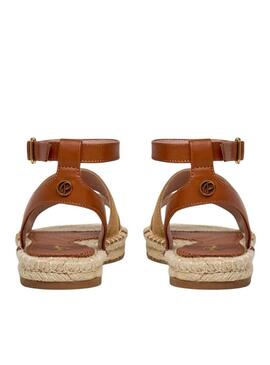 Sandálias Pepe Jeans Auri bege para mulher