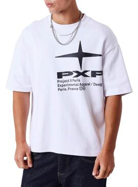 Camiseta Project x Paris Idea branca para homem