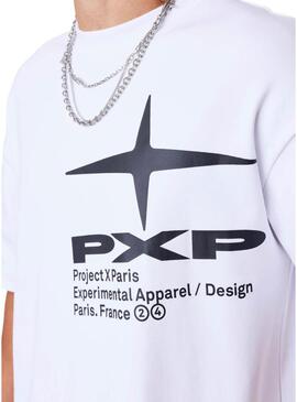 Camiseta Project x Paris Idea branca para homem