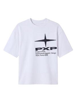 Camiseta Project x Paris Idea branca para homem