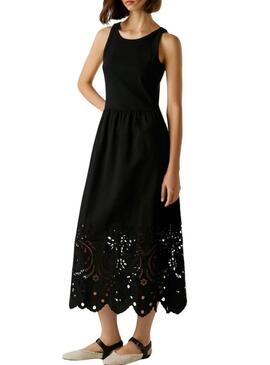 Vestido Pepe Jeans Naomi preto para mulher