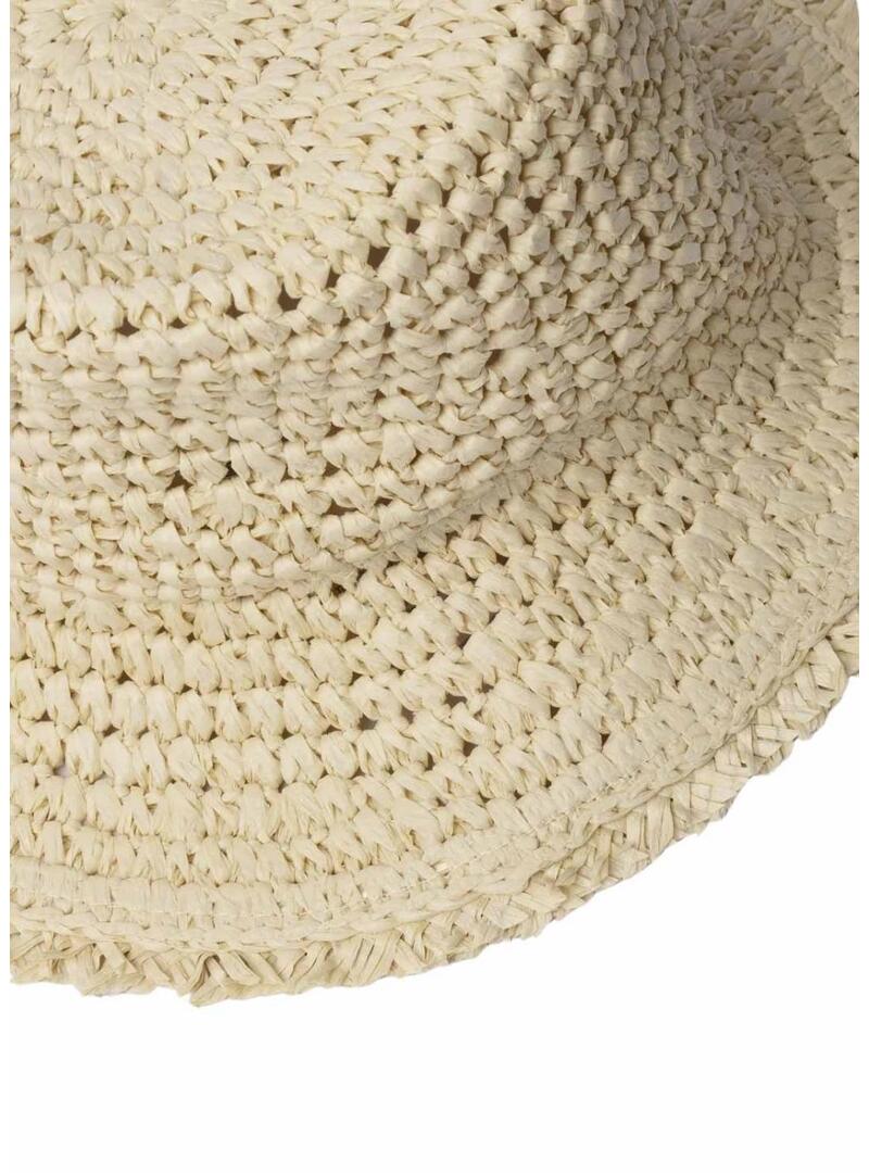 Chapéu Pepe Jeans Gabi rafia para mulher.